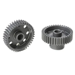 Corally 64DP Pinion - Short - Hard Anodised Al7075 -