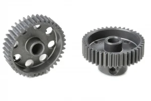 Corally 64DP Pinion - Short - Hard Anodised Al7075 -