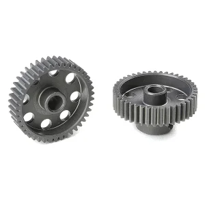 Corally 64DP Pinion - Short - Hard Anodised Al7075 -