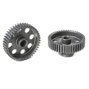 Corally 64DP Pinion - Short - Hard Anodised Al7075 -