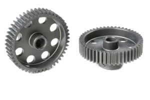 Corally 64DP Pinion - Short - Hard Anodised Al7075 -