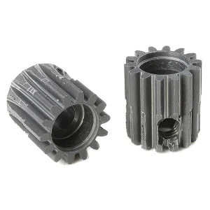 Corally 48DP Pinion - Short - Hard Anodised Al7075 -