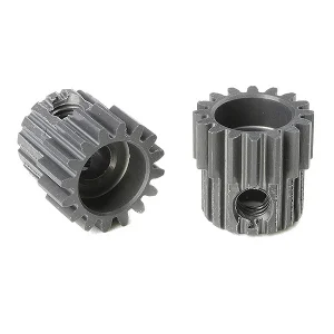 Corally 48DP Pinion - Short - Hard Anodised Al7075 -