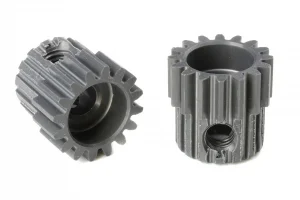 Corally 48DP Pinion - Short - Hard Anodised Al7075 -