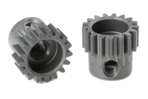 Corally 48DP Pinion - Short - Hard Anodised Al7075 -