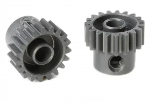 Corally 48DP Pinion - Short - Hard Anodised Al7075 -