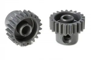 Corally 48DP Pinion - Short - Hard Anodised Al7075 -