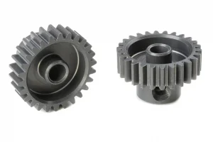 Corally 48DP Pinion - Short - Hard Anodised Al7075 -