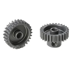 Corally 48DP Pinion - Short - Hard Anodised Al7075 -