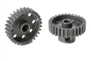 Corally 48DP Pinion - Short - Hard Anodised Al7075 -