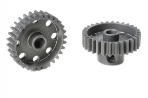 Corally 48DP Pinion - Short - Hard Anodised Al7075 -