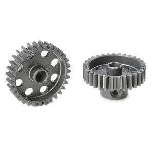 Corally 48DP Pinion - Short - Hard Anodised Al7075 -