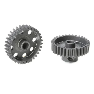 Corally 48DP Pinion - Short - Hard Anodised Al7075 -