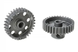 Corally 48DP Pinion - Short - Hard Anodised Al7075 -
