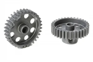 Corally 48DP Pinion - Short - Hard Anodised Al7075 -