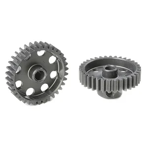 Corally 48DP Pinion - Short - Hard Anodised Al7075 -