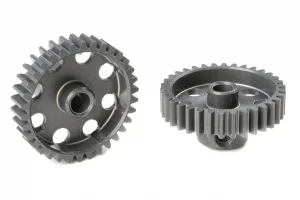 Corally 48DP Pinion - Short - Hard Anodised Al7075 -
