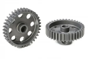 Corally 48DP Pinion - Short - Hard Anodised Al7075 -