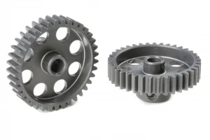 Corally 48DP Pinion - Short - Hard Anodised Al7075 -