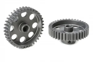 Corally 48DP Pinion - Short - Hard Anodised Al7075 -