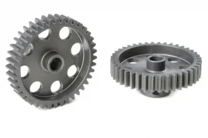 Corally 48DP Pinion - Short - Hard Anodised Al7075 -