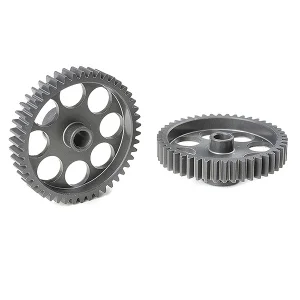 Corally 48DP Pinion - Short - Hard Anodised Al7075 -