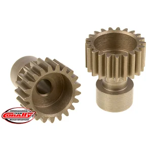 Corally 48DP Pinion Long Boss Hardened Steel 2