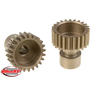 Corally 48DP Pinion Long Boss Hardened Steel 2