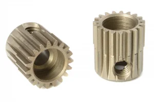 Corally 64DP Pinion - Short - Hardened Steel - 19 Teeth