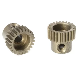 Corally 64DP Pinion - Short - Hardened Steel - 24 Teeth