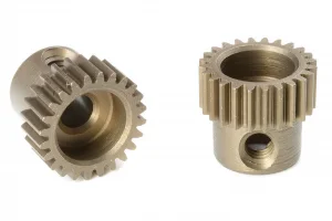 Corally 64DP Pinion - Short - Hardened Steel - 24 Teeth