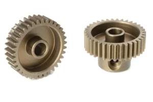 Corally 64DP Pinion - Short - Hardened Steel - 35 Teeth