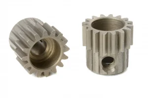 Corally 48DP Pinion - Short - Hardened Steel - 16 Teeth