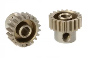 Corally 48DP Pinion - Short - Hardened Steel - 20 Teeth