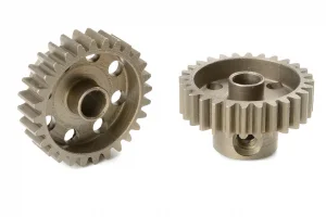 Corally 48DP Pinion - Short - Hardened Steel - 28 Teeth