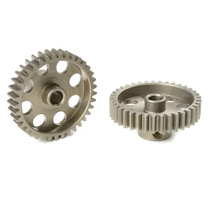 Corally 48DP Pinion - Short - Hardened Steel - 37 Teeth
