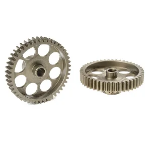 Corally 48DP Pinion - Short - Hardened Steel - 46 Teeth