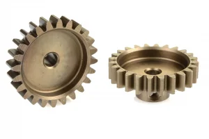 Corally 32DP Pinion - Short - Hardened Steel - 24 Teeth