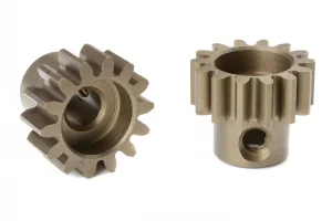 Corally M1.0 Pinion - Short - Hardened Steel - 14 Teeth