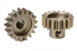 Corally M1.0 Pinion - Short - Hardened Steel - 17 Teeth