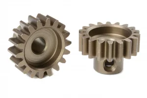 Corally M1.0 Pinion - Short - Hardened Steel - 18 Teeth