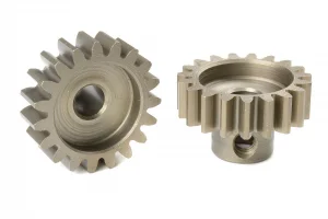 Corally M1.0 Pinion - Short - Hardened Steel - 19 Teeth