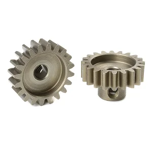 Corally M1.0 Pinion - Short - Hardened Steel - 20 Teeth