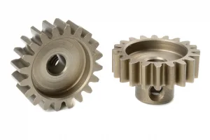 Corally M1.0 Pinion - Short - Hardened Steel - 20 Teeth