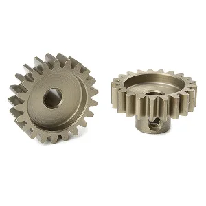 Corally M1.0 Pinion - Short - Hardened Steel - 21 Teeth