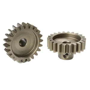 Corally M1.0 Pinion - Short - Hardened Steel - 22 Teeth