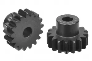 Corally M1.0 Pinion Short Hardened Steel 17 Teeth 5mm Shaft