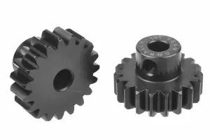 Corally M1.0 Pinion Short Hardened Steel 19 Teeth 5mm Shaft