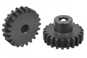 Corally M1.0 Pinion Short Hardened Steel 22 Teeth 5mm Shaft