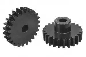 Corally M1.0 Pinion Short Hardened Steel 10 Teeth 5mm Shaft